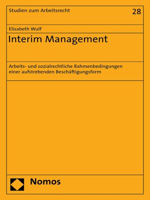 cover image of Interim Management